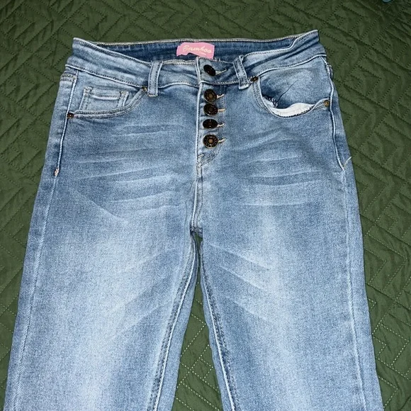 Nice bamboo jeans size 9 - Picture 2 of 5